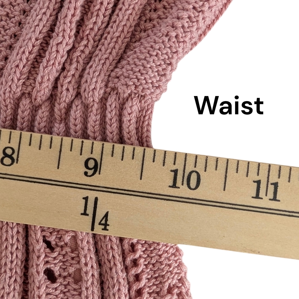Sleeveless Pink Knit Midi Dress - Picture 8 of 9